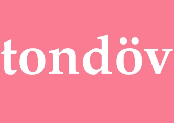 Synonym tondöv