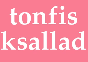 Synonym tonfisksallad