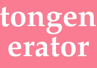 Synonym tongenerator
