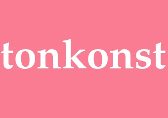 Synonym tonkonst