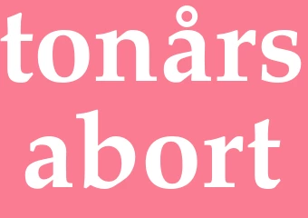 Synonym tonårsabort