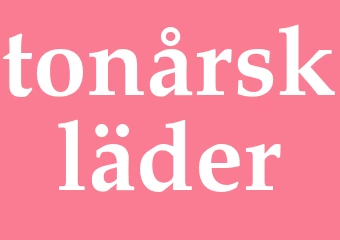 Synonym tonårskläder