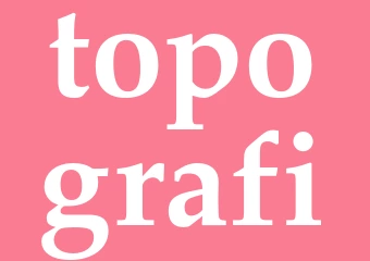 Synonym topografi