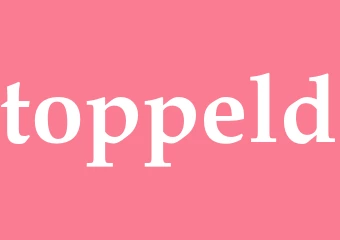 Synonym toppeld
