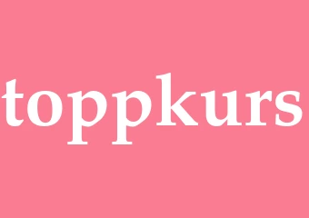 Synonym toppkurs