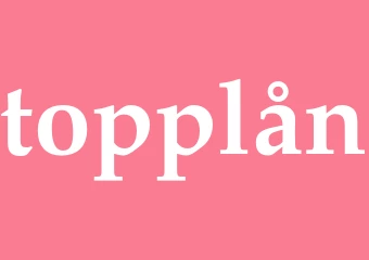 Synonym topplån