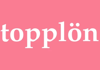 Synonym topplön