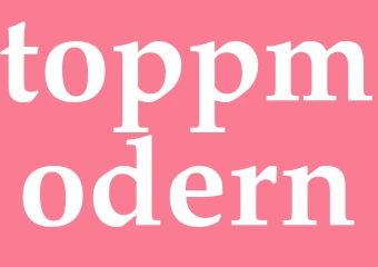 Synonym toppmodern