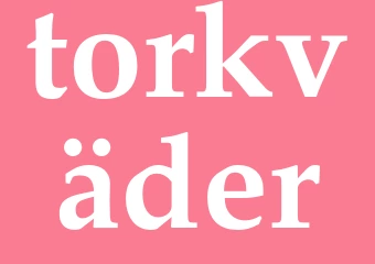 Synonym torkväder