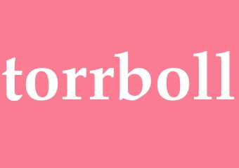 Synonym torrboll