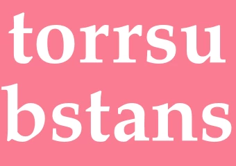 Synonym torrsubstans