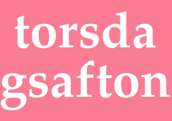 Synonym torsdagsafton