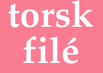 Synonym torskfilé