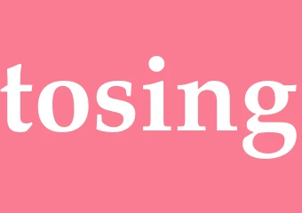 Synonym tosing