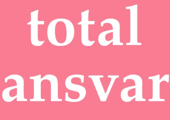 Synonym totalansvar