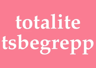 Synonym totalitetsbegrepp