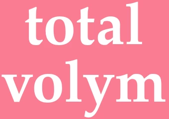 Synonym totalvolym