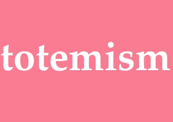 Synonym totemism