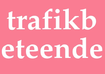 Synonym trafikbeteende