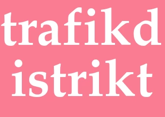 Synonym trafikdistrikt