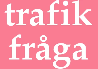 Synonym trafikfråga