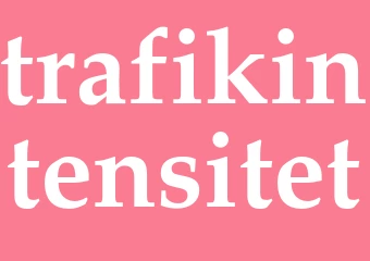 Synonym trafikintensitet
