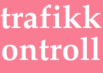 Synonym trafikkontroll