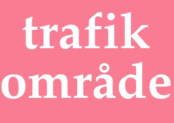 Synonym trafikområde