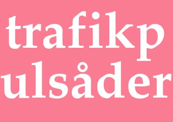 Synonym trafikpulsåder