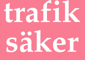 Synonym trafiksäker