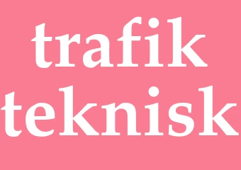 Synonym trafikteknisk
