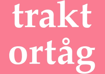 Synonym traktortåg