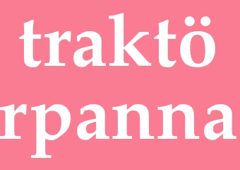 Synonym traktörpanna