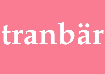 Synonym tranbär