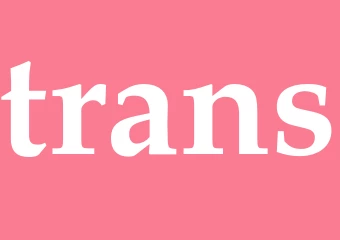 Synonym trans