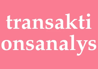 Synonym transaktionsanalys
