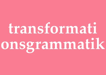 Synonym transformationsgrammatik