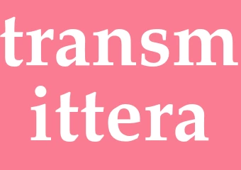 Synonym transmittera
