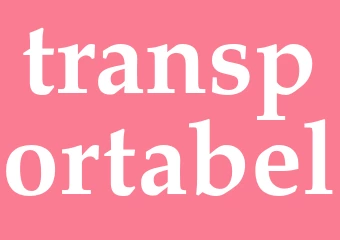 Synonym transportabel