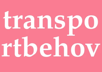 Synonym transportbehov