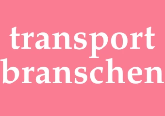 Synonym transportbranschen
