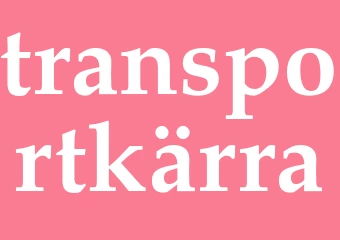 Synonym transportkärra