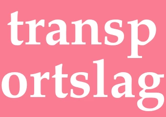 Synonym transportslag