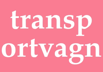 Synonym transportvagn