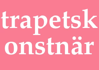 Synonym trapetskonstnär