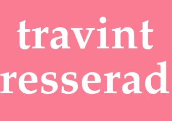 Synonym travintresserad