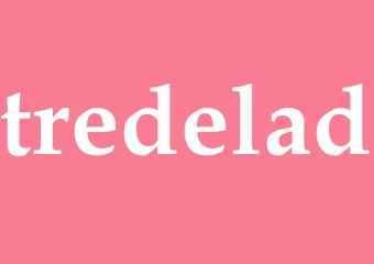 Synonym tredelad