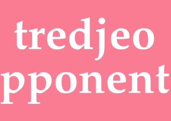 Synonym tredjeopponent