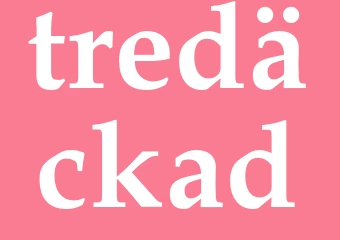 Synonym tredäckad
