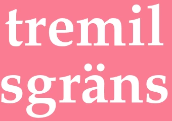 Synonym tremilsgräns